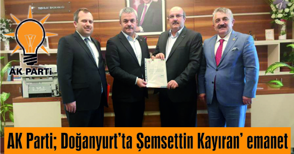 AK PART DOANYURT'A YEN BAKAN